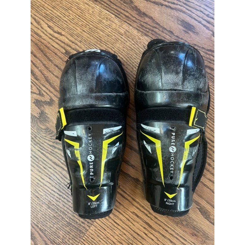Youth Pure Hockey 8″ Shin Pads (Used)
