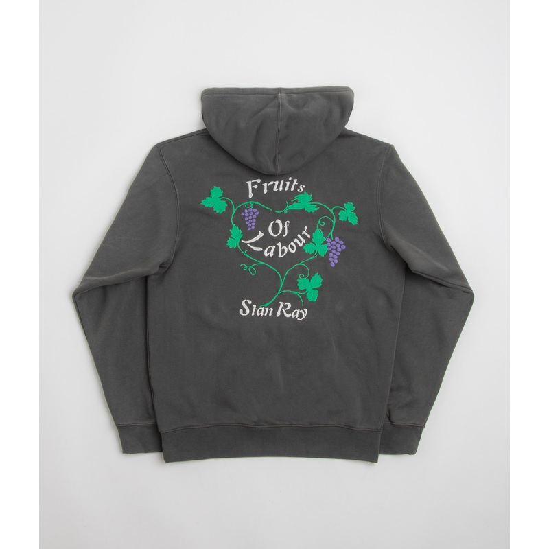 Stan Ray Labour Hoodie – Washed Black