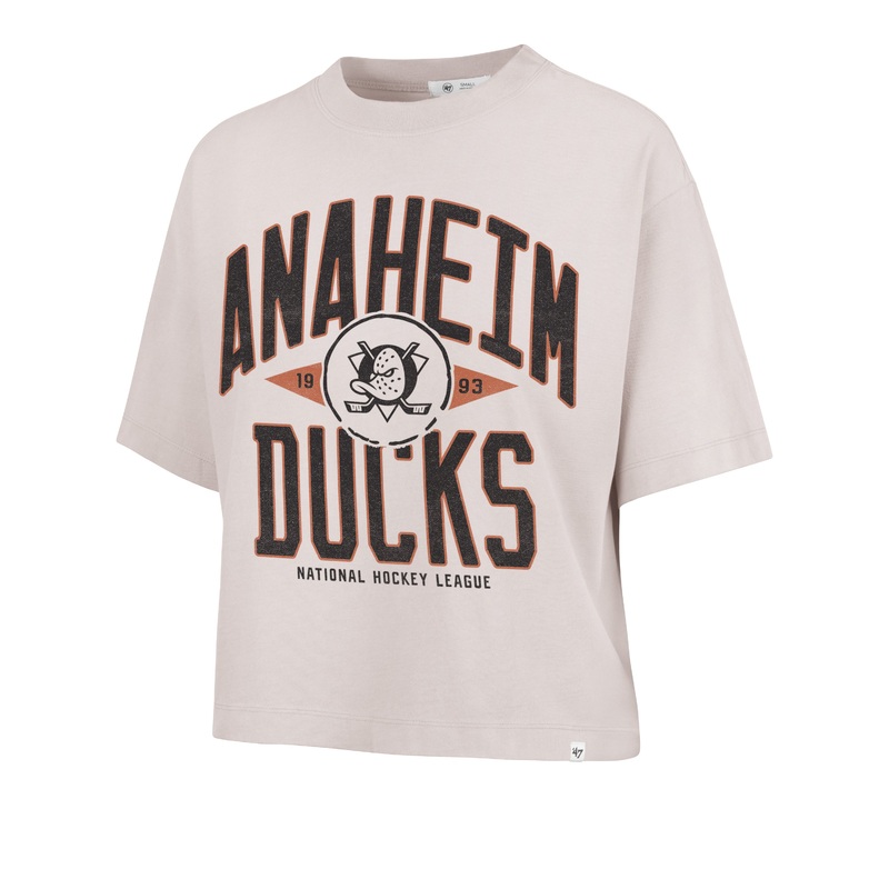 ANAHEIM DUCKS WINDTHROW ’47 RAVINE CROP TEE WOMENS