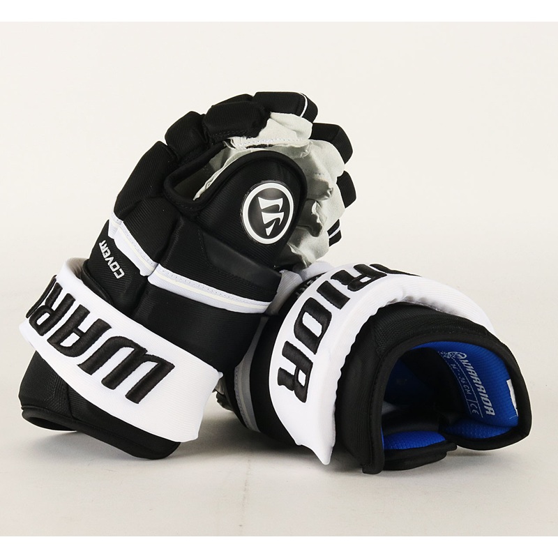 15″ Warrior Covert QRE Gloves – Team Stock Pittsburgh Penguins #5