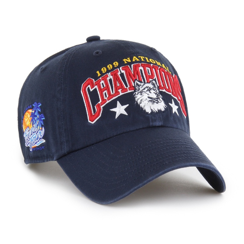 CONNECTICUT HUSKIES UCONN TITLE CHAMP ’47 CLEAN UP