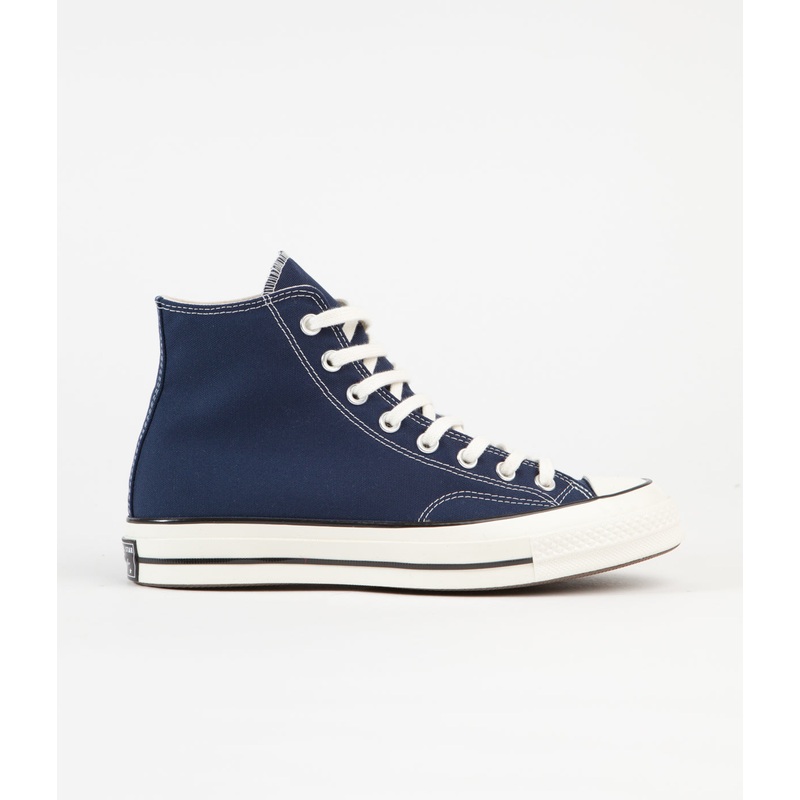 Converse CTAS 70’s Hi Recycled Shoes – Midnight Navy / Egret / Black