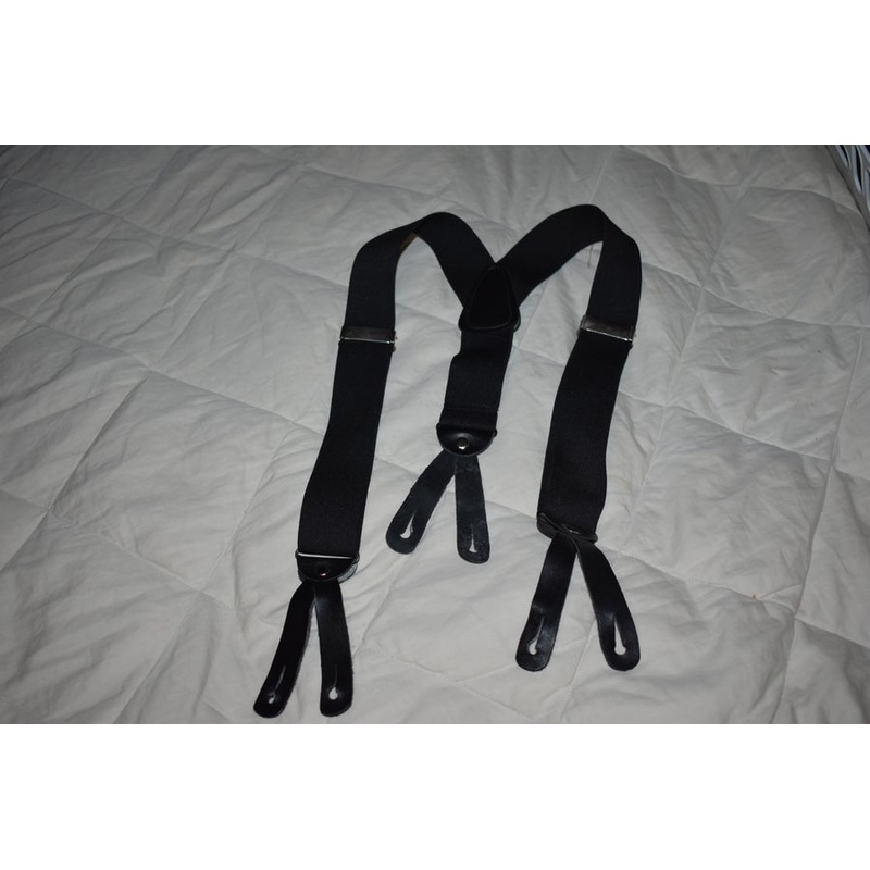 Hockey Suspenders, Black – Like New!