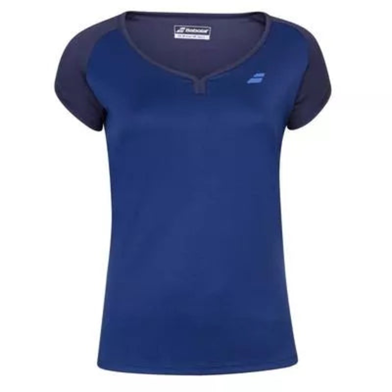 Babolat Play Cap Women Sleeve Top T-Shirt – Estate Blue