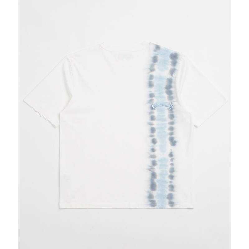 Yardsale Flower Tie Dye T-Shirt – White