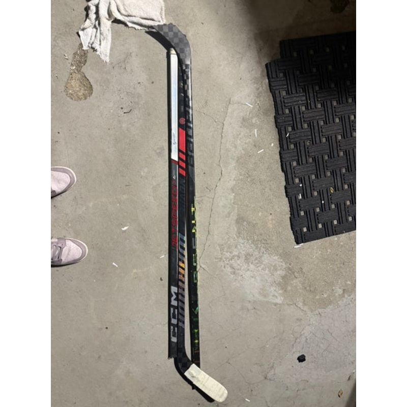 Assorted stick shafts. CCM / Warrior / Bauer