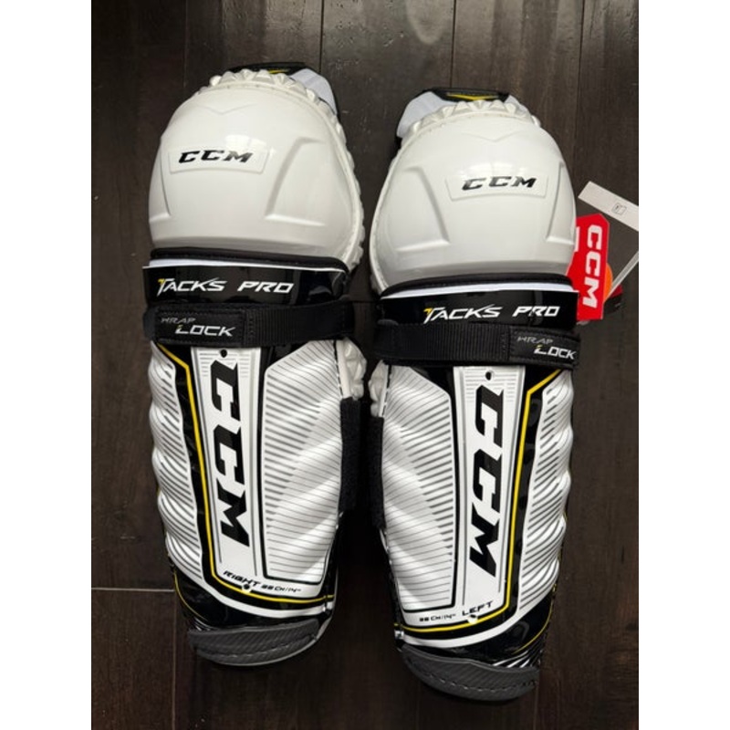 New CCM Ultra Tacks Pro Stock 14″ Shin Pads