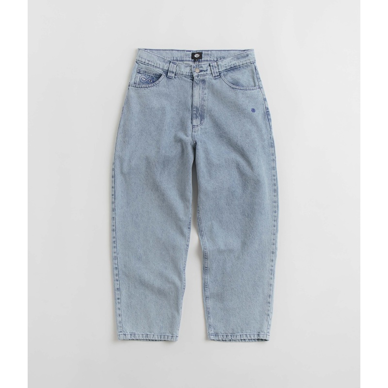 Magenta OG Stitch Jeans – Washed Denim