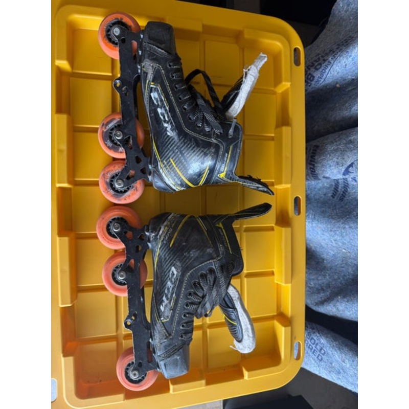 CCM Tacks 9370R Inline Skates Regular Width Size 7 (Used) – Rough, heavily used