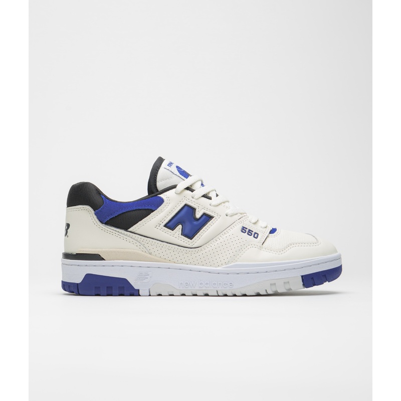 New Balance 550 Shoes – Sea Salt / Blue