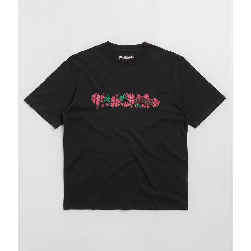 Yardsale Flower T-Shirt – Black