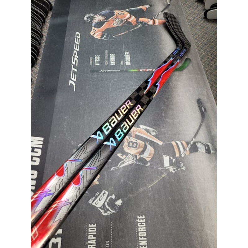 2 PACK | P92 | 70 Flex NEW! Senior Bauer Vapor FlyLite Left Hand Hockey Sticks Pro Stock