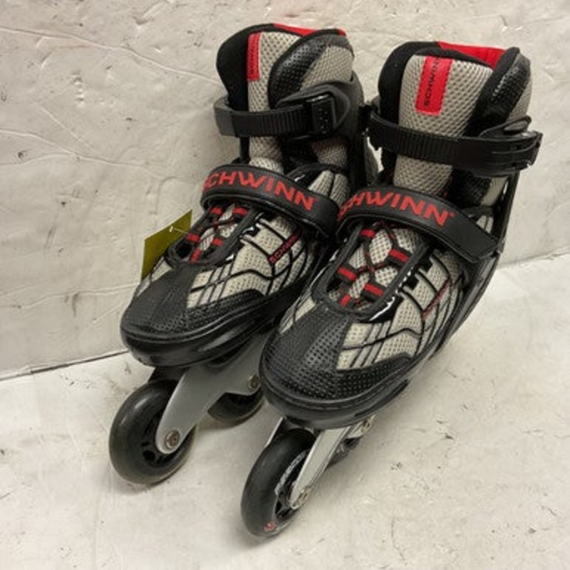 Used Schwinn ADJ 6-7.5 Senior Rec Fitness Skates Black Adjustable 11855-S000190947