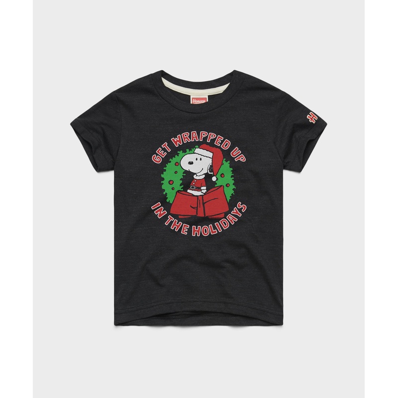 Youth Peanuts Snoopy Get Wrapped Up In The Holidays