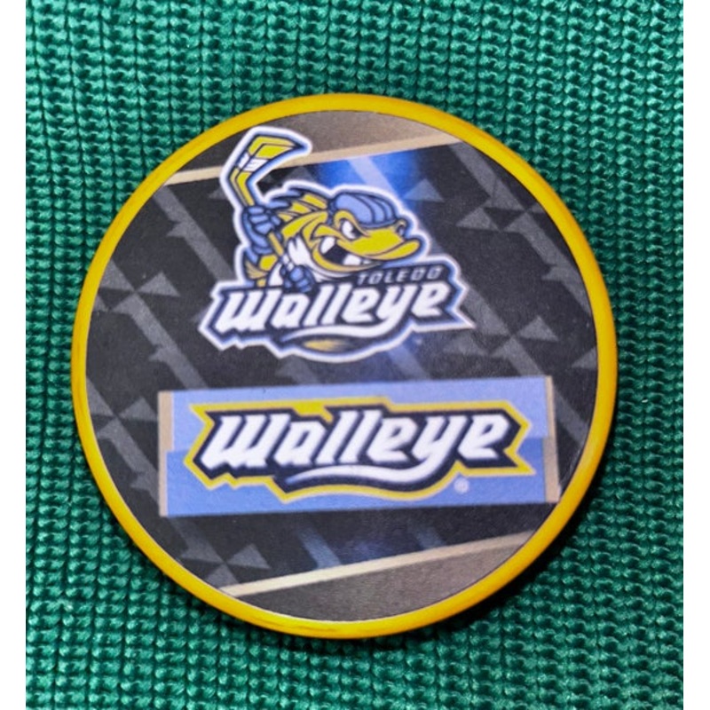 TOLEDO WALLEYE HOCKEY PUCK ECHL