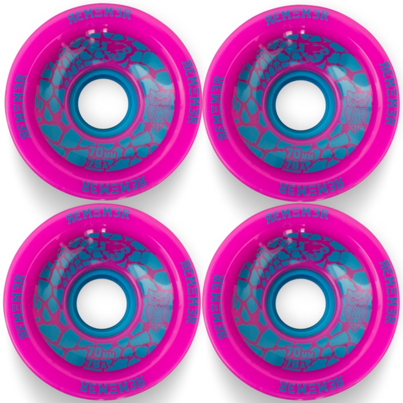 REMEMBER COLLECTIVE SAVANNAH SLAMMA WHEELS 70MM 76A – PINK