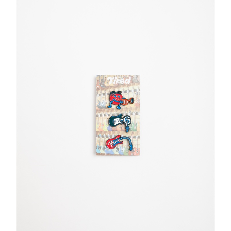 Tired Music Pin Set – Multi