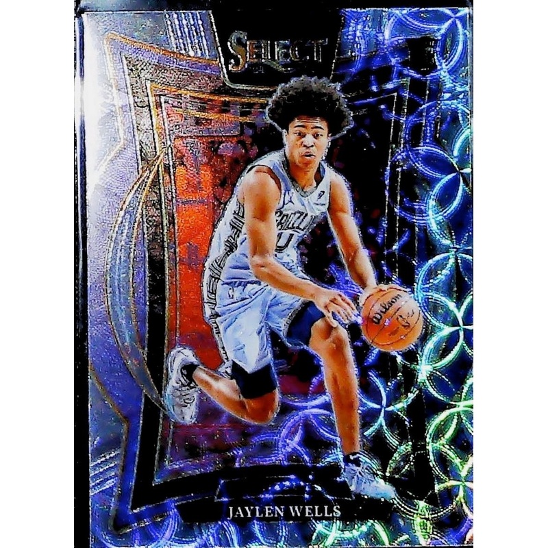2024-25 Panini Select Basketball Jaylen Wells Rookie Scope Prizm RC GRIZZLIES