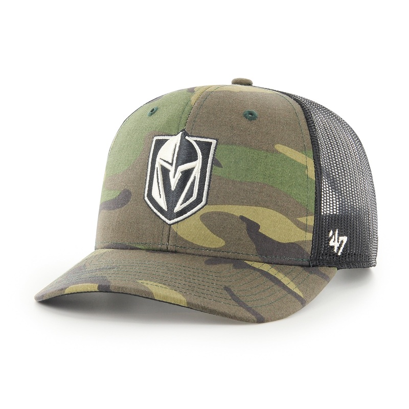 VEGAS GOLDEN KNIGHTS CAMO ’47 TRUCKER