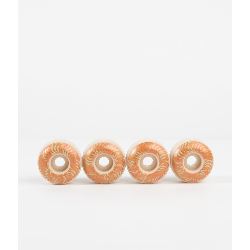 Spitfire Formula Four Camo Classics 99DU Wheels – Orange – 53mm