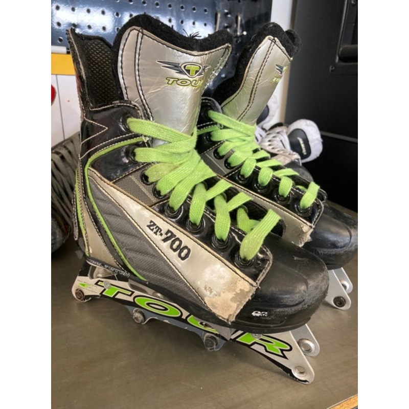 Tour ZT-700 Inline Hockey Skates Size Junior 1-4