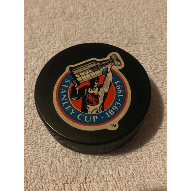 1993 NHL Stanley Cup Official Hockey Puck Vintage
