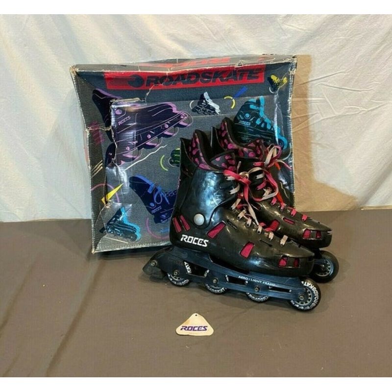 Vintage Roces Italy NRT Tokoyo Inline Road Skates US Men’s Size 11.5 EU 44.5