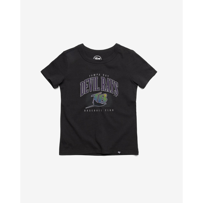 TAMPA BAY RAYS COOPERSTOWN DOUBLE HEADER ’47 FRANKLIN TEE KIDS