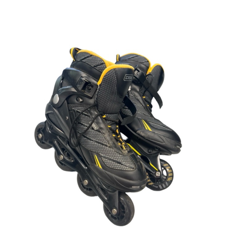 Used DBX ABEC7 SZ 12 Senior Rec Fitness Skates Black Senior 12 11682-S000120638