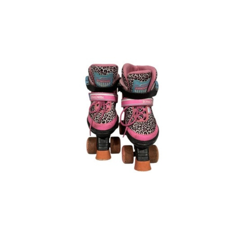 Used RollerDerby SKATES Child Roller Quad Skates Pink Adjustable 11847-S000031003