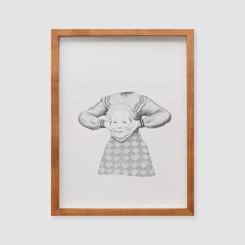 “HEADLESS WOMAN” M Gigliotti / Framed by J Pall