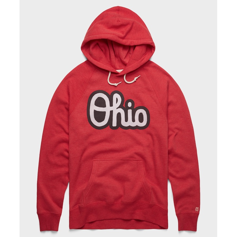 Script Ohio Outline Hoodie