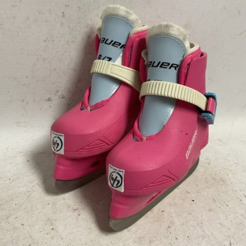 Used Bauer 6/7 Youth Hockey Skate Pink Youth 06.0 11855-S000194481