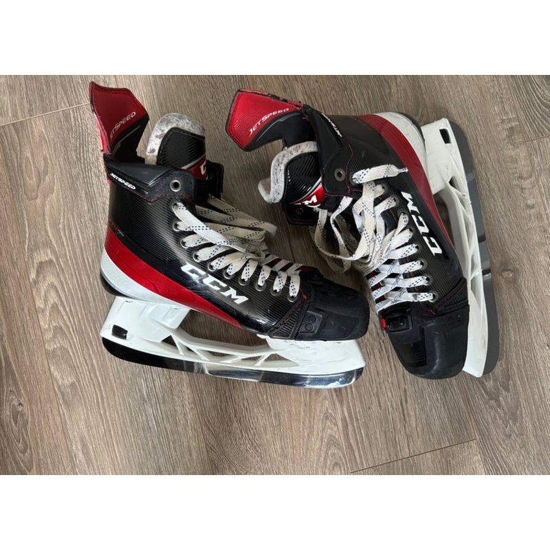 2021 CCM JetSpeed FT4 Pro Hockey Skates Tapered (CCM Fit 1) Width 9.5 (Used, LIKE NEW)