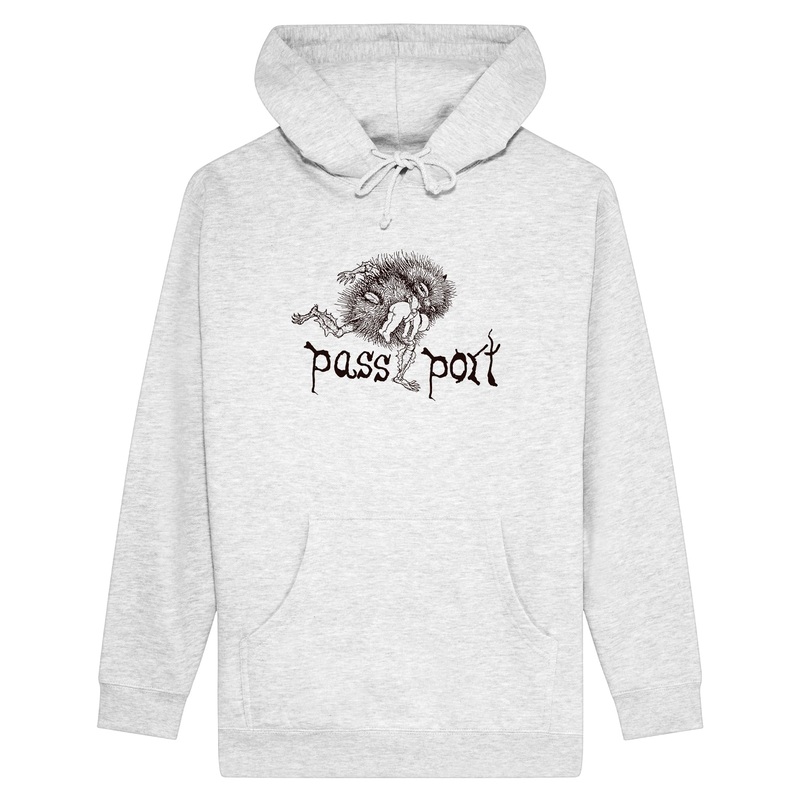 Pass~Port & May Gibbs Banksia Hoodie – White Marle