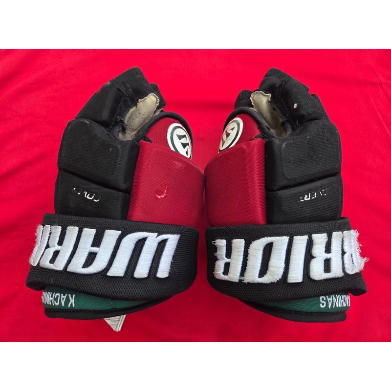 Used Arizona Kachinas Warrior Covert Pro Gloves Size 13″ (Black, Green, and Red)
