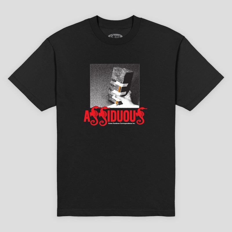 Come Sundown Assiduous Tee – Black