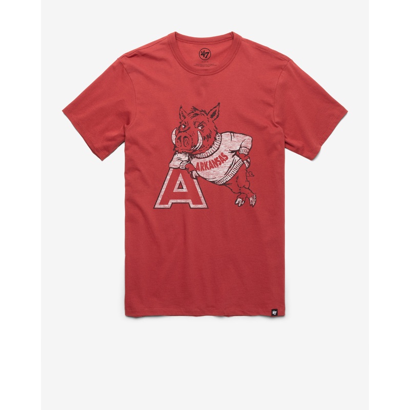 ARKANSAS RAZORBACKS VINTAGE PREMIER ’47 FRANKLIN TEE