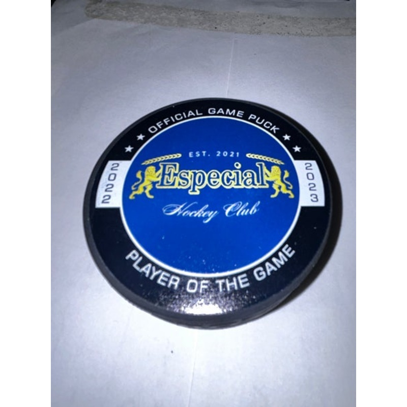 ESPECIAL HOCKEY CLUB OFFICIAL GAME HOCKEY PUCK