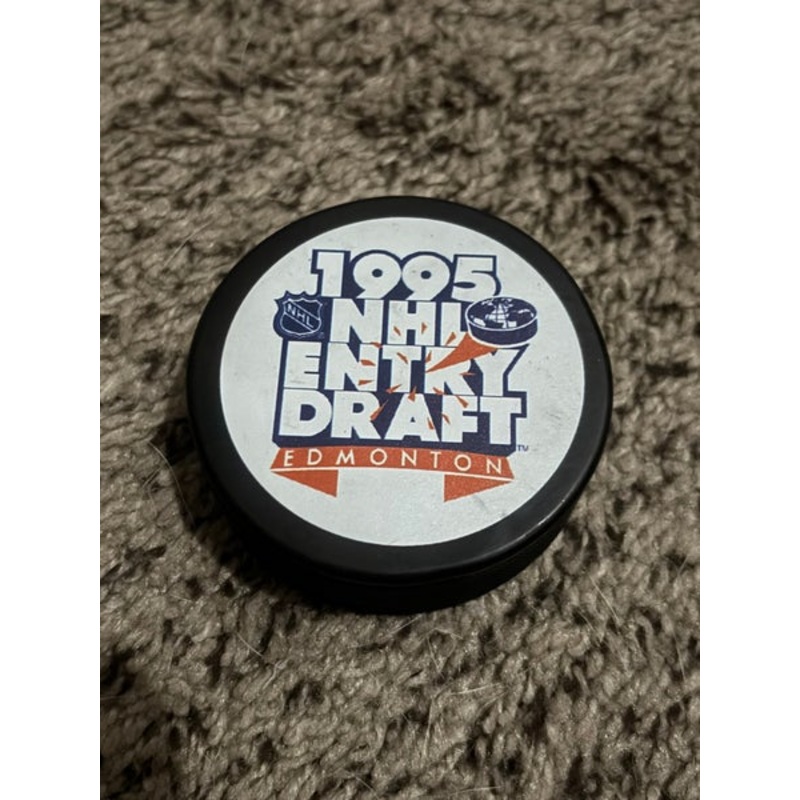 1995 NHL Entry Draft Hockey Puck