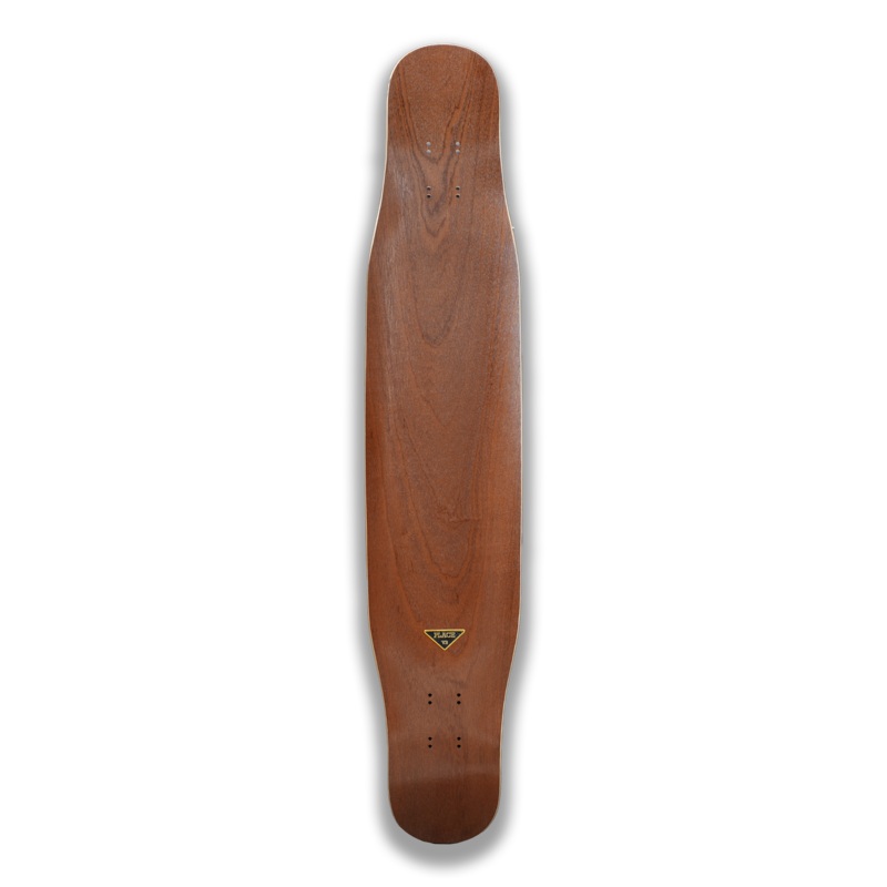 TRAVELOL PLACE 46″ NATURAL WOOD LONGBOARD DECK