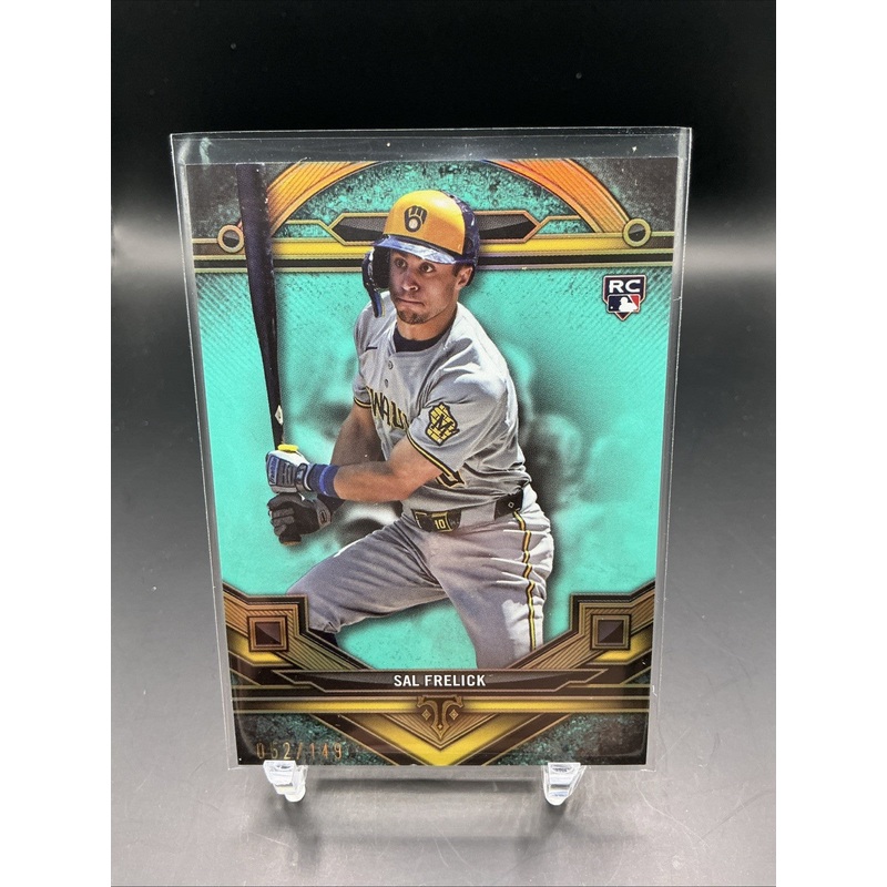 2024 Topps Triple Threads – Sal Frelick #183 Aquamarine /149 (RC)
