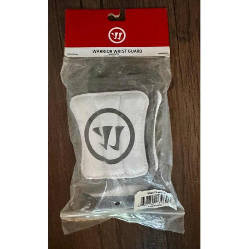 Warrior Wrist Guard, New in Package, Grey/White