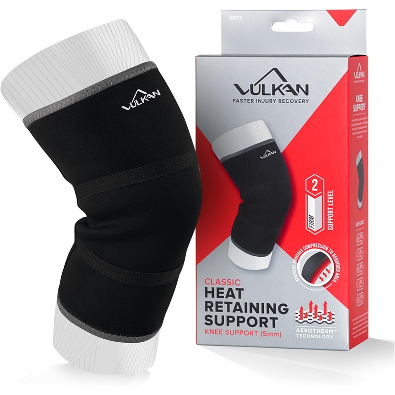 Vulkan Classic Knee Support Unisex – Black