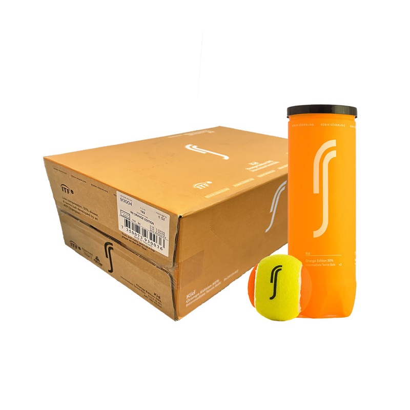 RS Orange Edition Tennis Balls (Carton of 72 Balls) – For Junior
