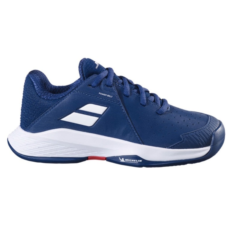 Babolat Propulse 3 AC Navy/White Junior Shoes