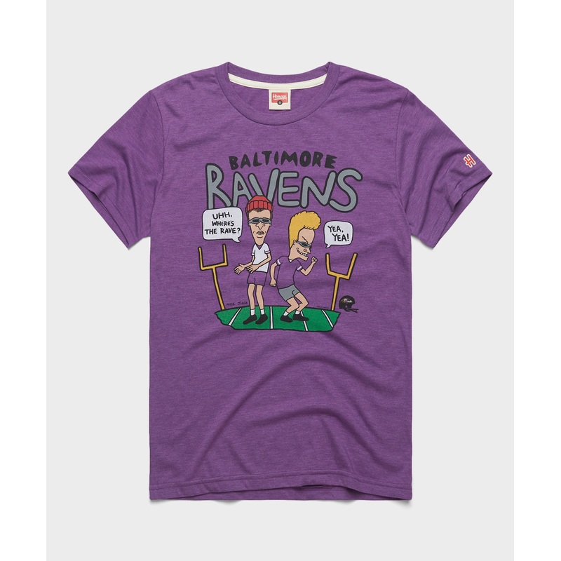 Beavis And Butt-Head X Baltimore Ravens Rave