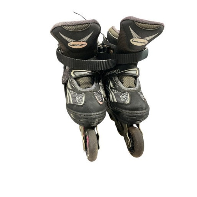 Used CUNMUCU ROLLER BLADES Junior Rec Fitness Skates Black Adjustable 11834-S000038276