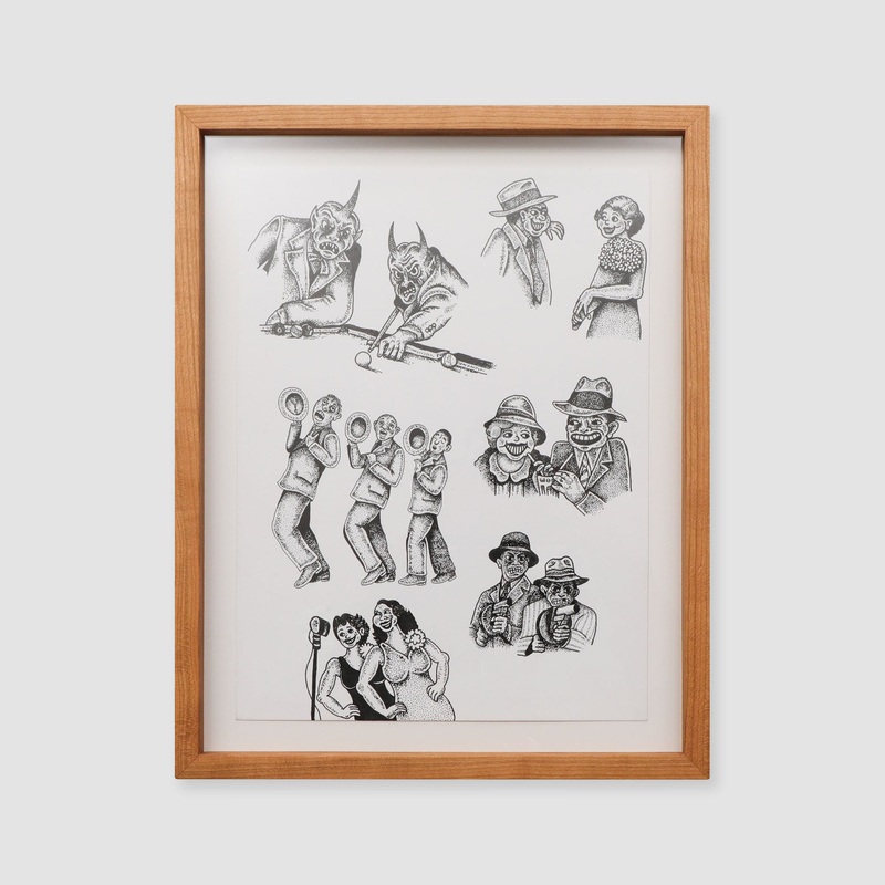 “FEEL THE GOOD CHEER” M Gigliotti / Framed by J Pall